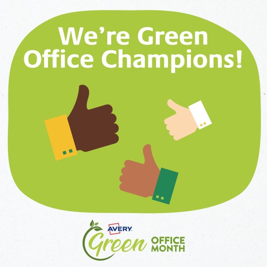GOM_Social Media squares_We're green office champions