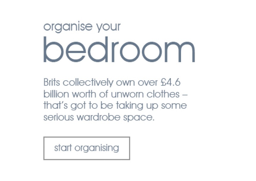 Organise your bedroom