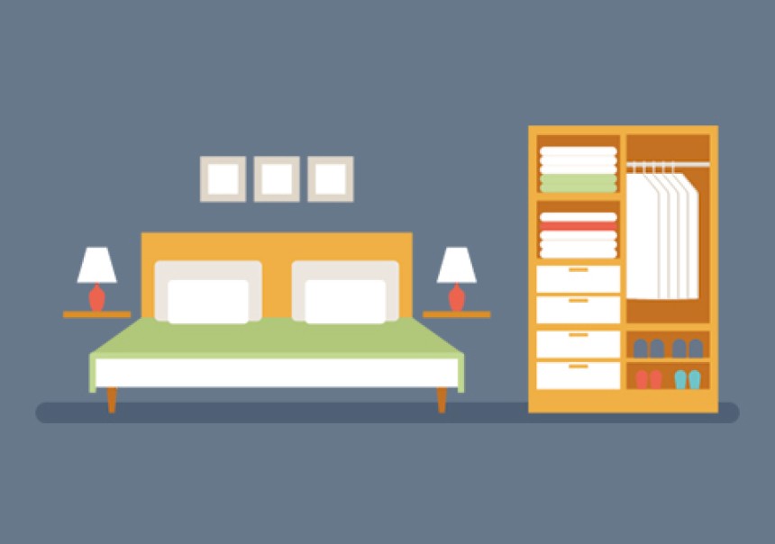 Organise your bedroom
