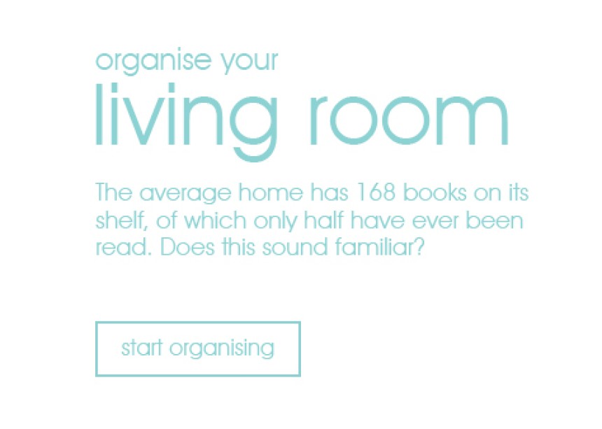 organise your living room