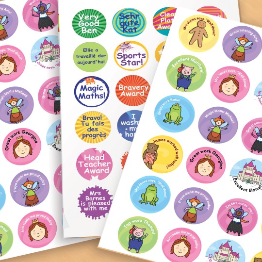 Reward and motivate with Avery printable stickers
