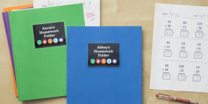 Avery Design & Print back to school design templates