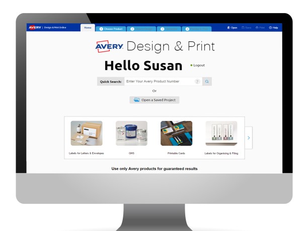 Create a shortcut to Design & Print | Avery