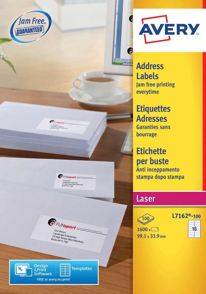 Address Labels | L7162-100 | Avery