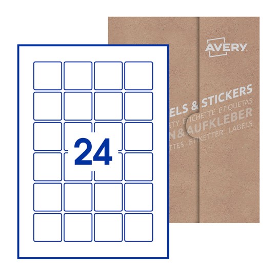Square Labels Avery