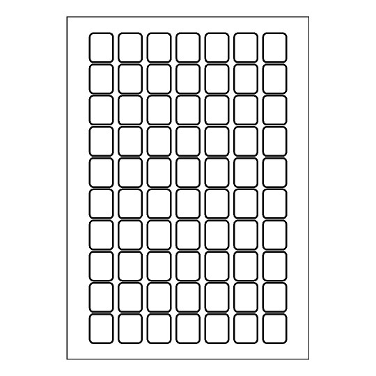 Template for Avery 20x25-R | Avery